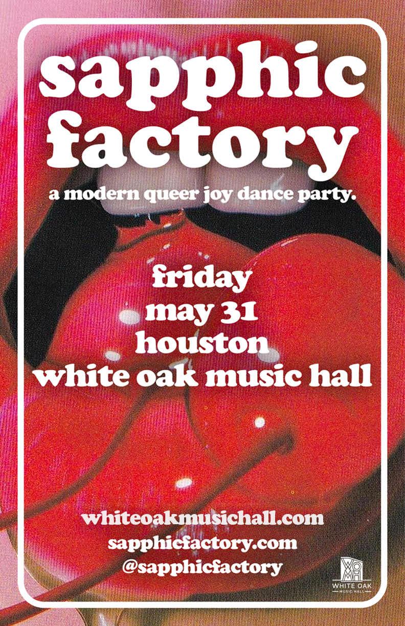 sapphic factory: a modern queer joy dance party